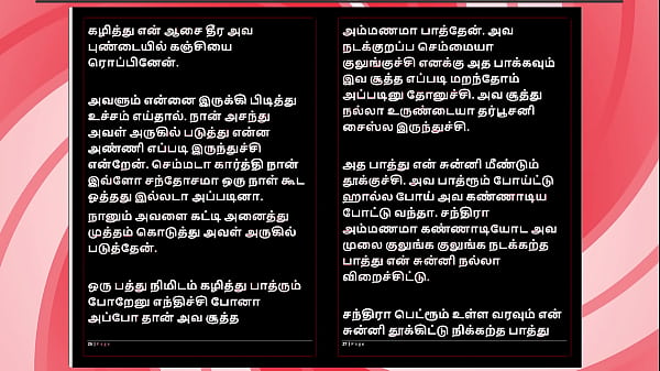 Seducing My step Sister-in-Law: A Tamil Audio Sex Story