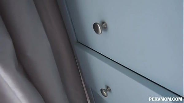 MILF Cherie Deville caught her stepson sniffing on her panty