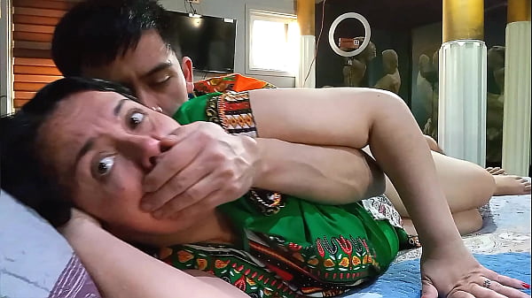 Indian stepmother gets fucked hard by her stepson.