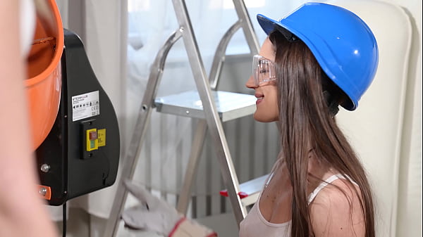 Construction Girls Rebecca Volpetti And Candie Luciani Share A Strap On GP2941