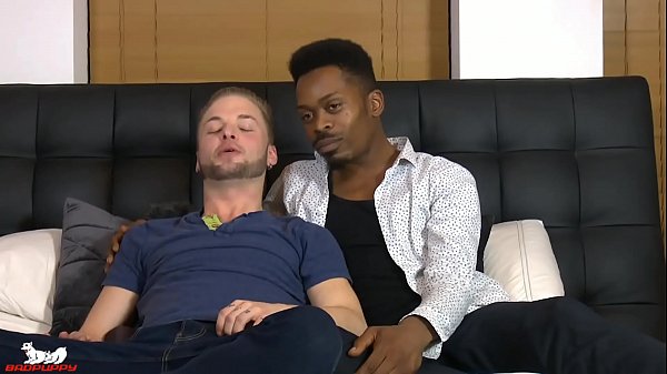 Curtis was really chowing down on Koby&rsquo;s hole when Koby reaches back and grabs his cock.  Koby turns around on the bed, pulls out Curtis&rsquo; thick, long, uncut cock and swallows the whole thing.