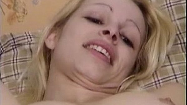 Busty blonde Candace plays with her favorite toy