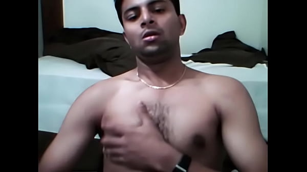 Hot video of Indian gay jerking off on cam