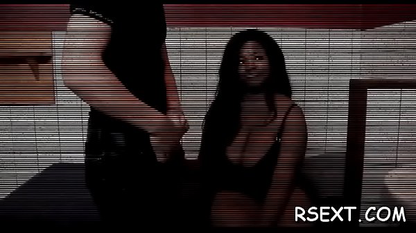 Large titted bitch takes the bone  