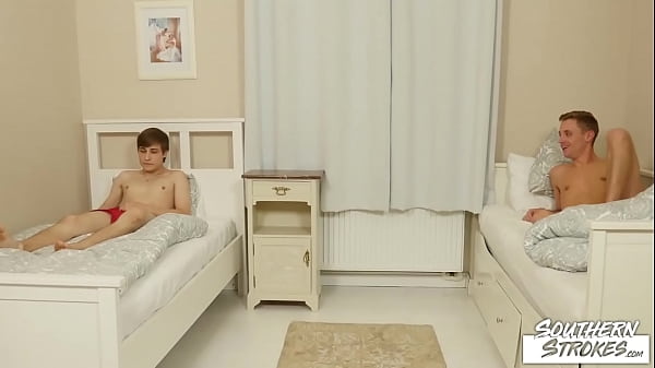 British Twink Barebacked By Gay Roommate