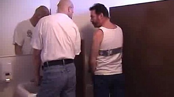 Beefy Bears Restroom Blowjob