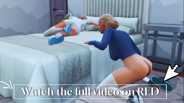 lustful futanari stepmom seduced a straight daughter sims me hentai animation