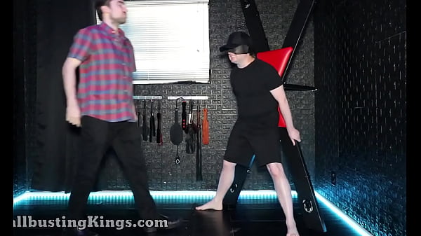 Fully Recovered Nuts Get Destroyed  BallbustingKings.com We make the most intense male male ball busting content. Watch us play and you will see what makes us Ball busting kings.