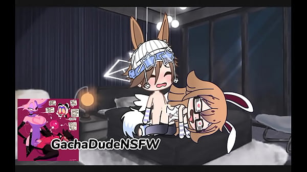 Femboy fucks a bunny lifeguard 