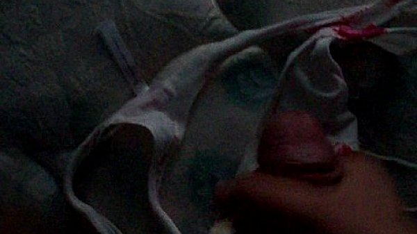 Cumming on roommates Panties