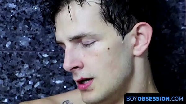 All guys enjoy jerking their cock in the shower, but sexy twink Jasper really enjoys a solo session with a lot more fun than most!