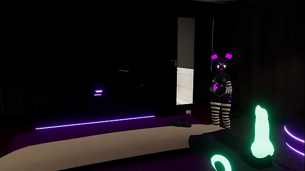 (VR) Furry girl learns she adores her brother's dick