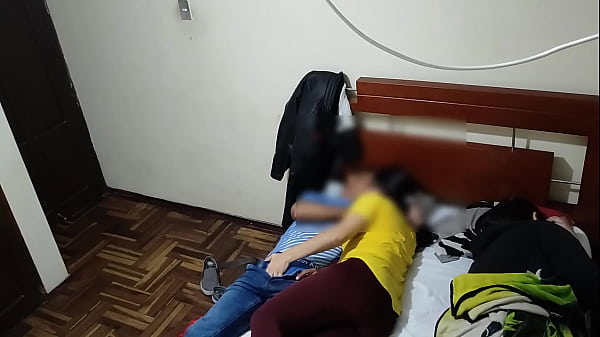 my WIFE'S FRIEND stays at home and I end up having SEX with her  