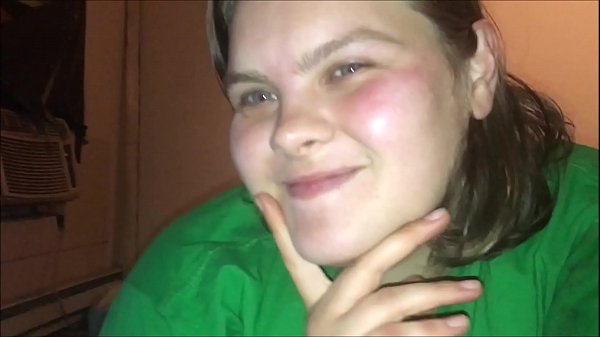 Cute Innocent subway worker gets used by her customer to show her huge tits and suck his hard dick letting him finish in her mouth then eat his cum making her gag