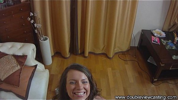 DOUBLEVIEWCASTING.COM - LISA RISKS HER PRETTY LITTLE ASS (POV VIEW)