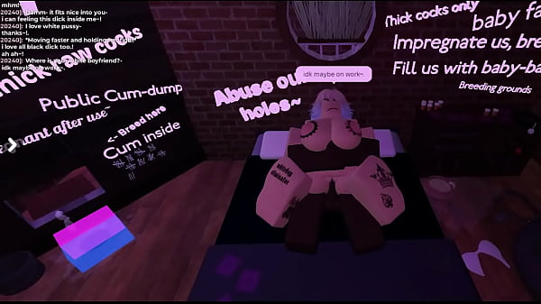 Found a random blonde and fucked her ( Roblox ) 