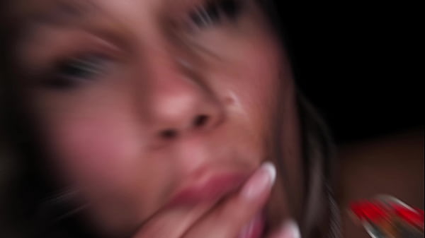 German hottie Kathi takes on huge BBC for the first time