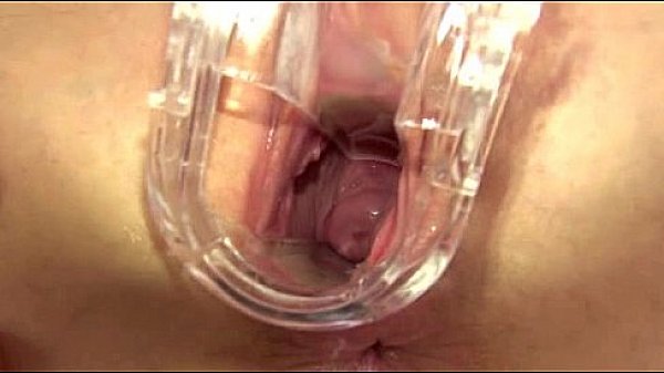 Huge gyno tool in her blonde pussy