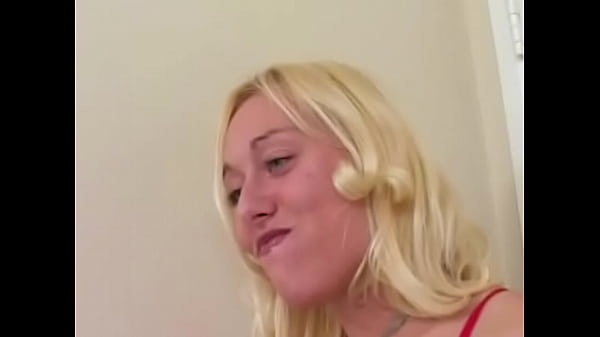 GOLDIE COX Cute Petite Blonde Huge Cock Deepthroat and Facefuck Blowjob and Cum Facial  