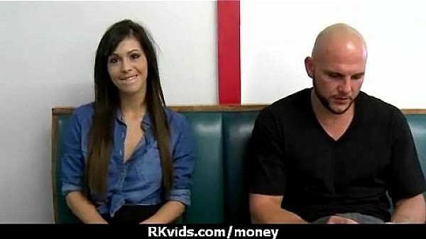 Tight teen fucks a man in front of the camera for cash 28