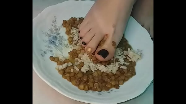 Goddess YumYum serves you weekly..Eat your fucking food and do not ever look up at me slave. You don't deserve a spoon. Now suck everything from my feet and swallow.  