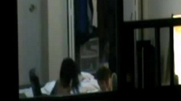 Asian Students Stop Fucking To Spy on Neighbor Jerking Off