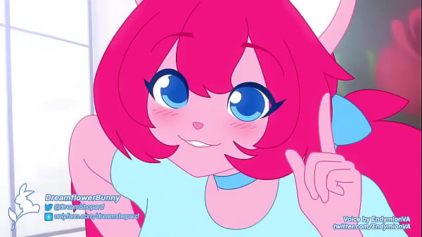 Una coneja furry tetona en Ingl&eacute;s