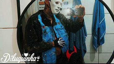 Desvendando o mist&eacute;rio da buceta mascarada no banheiro do hotel em Fortaleza