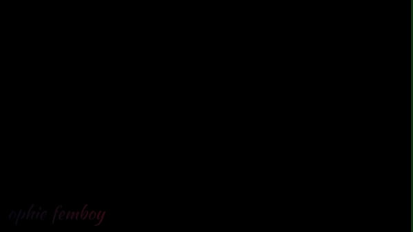 femboy twink fucks his feet