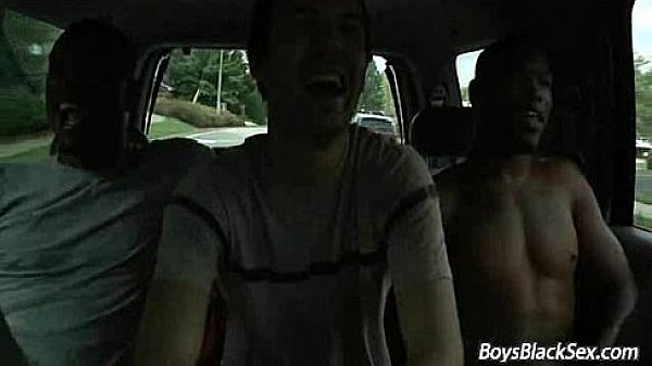 BlacksOnBoys -Gay Interracial Hardcore Fuck Video 11