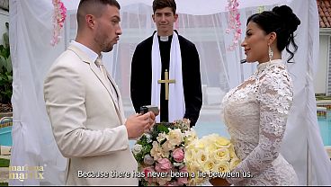 The Martix Wedding Chapter IV - Mariana Fucks the Priest in a Bathroom After Getting Married