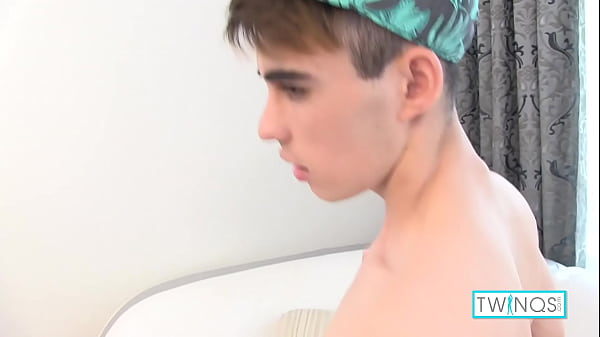 He can't stop stroking his man meat! Young Victor A is horny after talking dirty with his bf by the phone, that he strips naked to jerk off and finger his hole! Full Videos & More only at TwinQs.com!