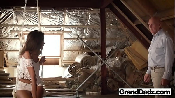 Old Perv is too nosy  