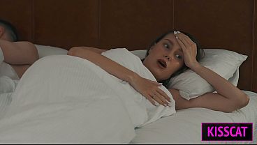 Step Mom Shares Hotel Bed with Step Son After Mix-Up &ndash; Catches Him Jerking Off?  