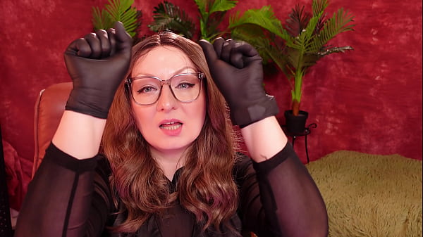 ASMR nitrile gloves and oil.  