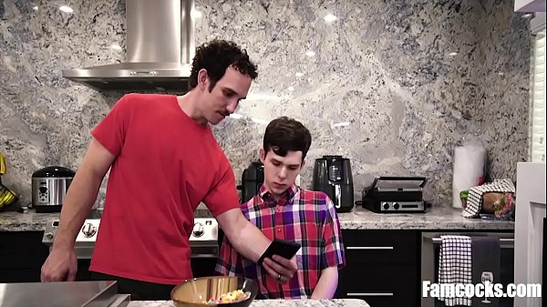 step Dad Checks The Depth Of Mouth With His Cock