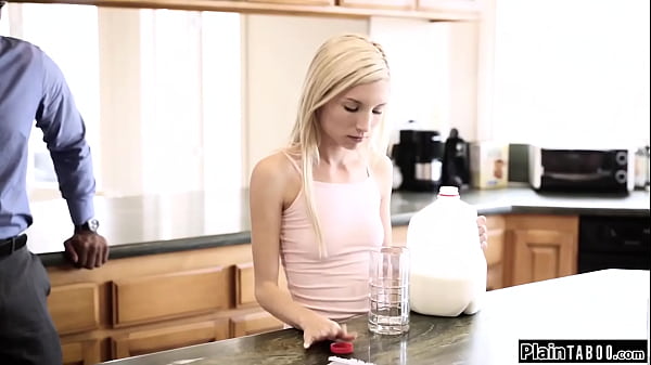 Slutty stepdaughter Piper Perri just found the leverage she needs so her black stepdad will fuck her.The petite teen throats while licked in a 69er  