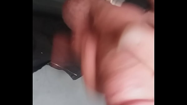 I stop at a reststop and jerk my big dick and cum twice in the filthy bathroom