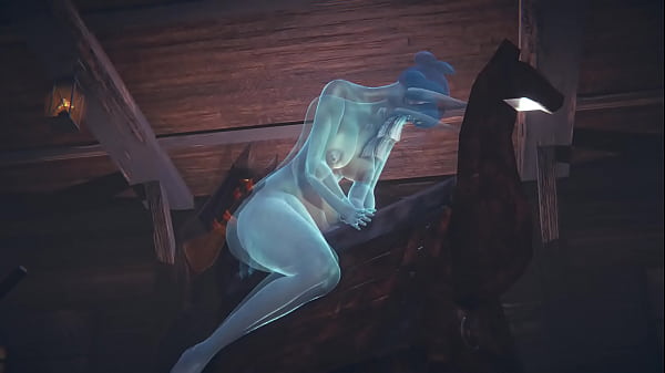 Furry Hentai Pokemon - Glaceon & Anubis the dogboy 