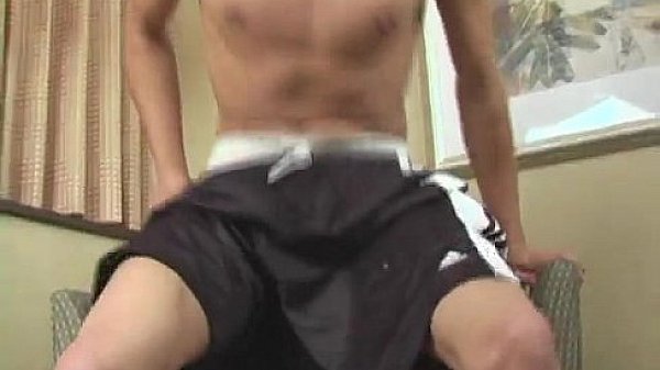 Gay clip of He posed and laughed as he pulled his trousers to the