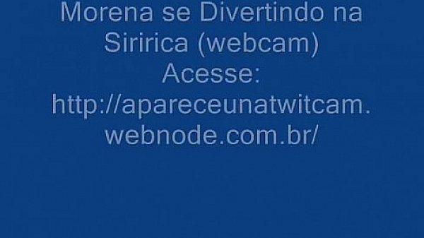 Morena se Divertindo na Siririca WebCam