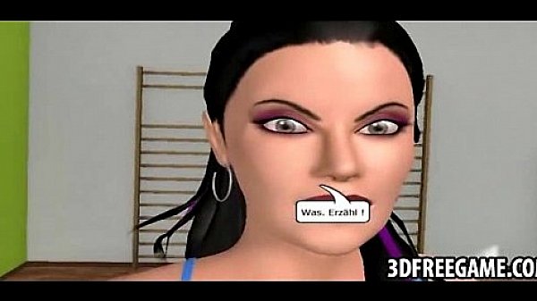 A hot pair of 3d sluts are eating eachothers pussy