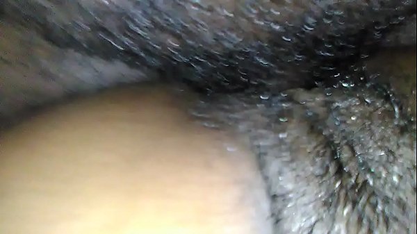 Black wet pussy gets pounded from the back  