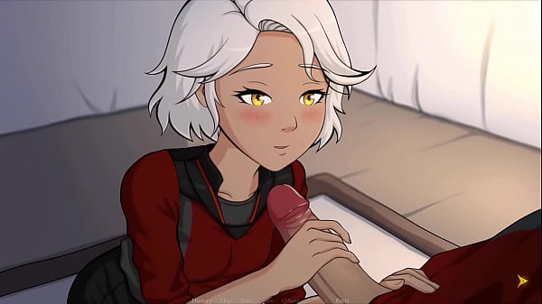 Nadine from Shuggerlain makes a handjob and gets the cum in the face