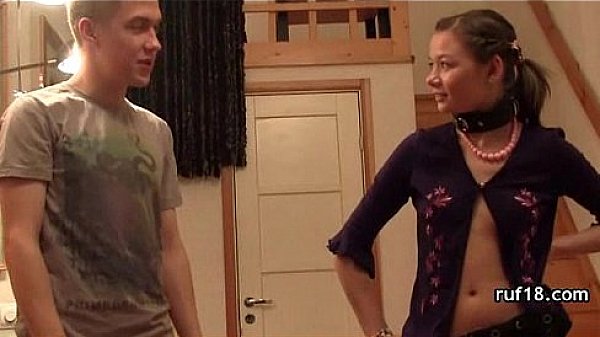 Kinky teen goes straight to hard sex