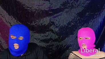 El morbo de que los vean grabando porno, pareja real