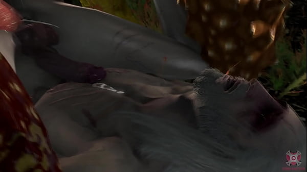 Witcher Geralt with MONSTER  