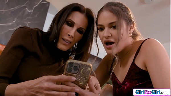 We are quite worked up about this bad movie and we really need to relax a bit.Lucky for me my big tits stepmom is always to get her pussy licked by me  