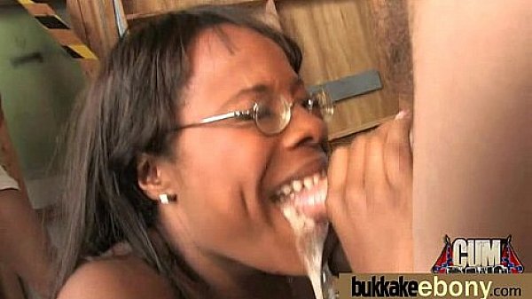 Busty black babe bubble bath group cocksuck! 11