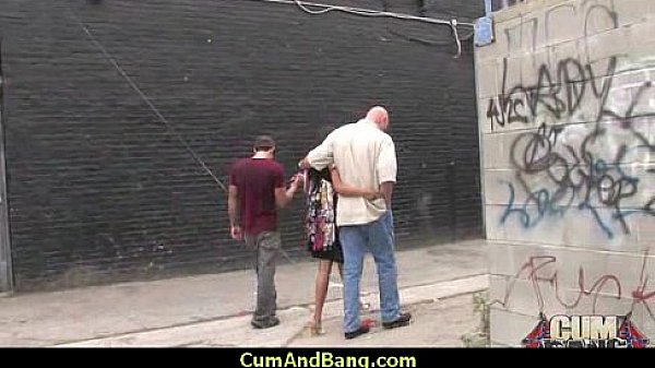 Extreme interracial gangbang - sexy ebony hottie group sex 27